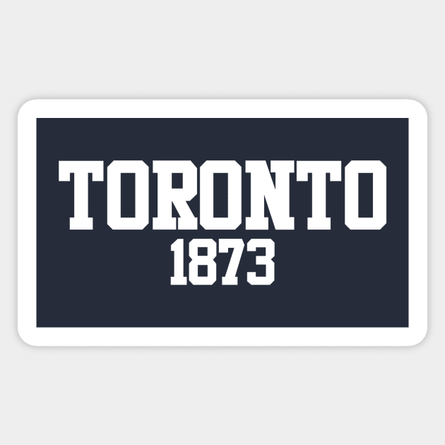 Toronto 1873 Sticker by GloopTrekker
